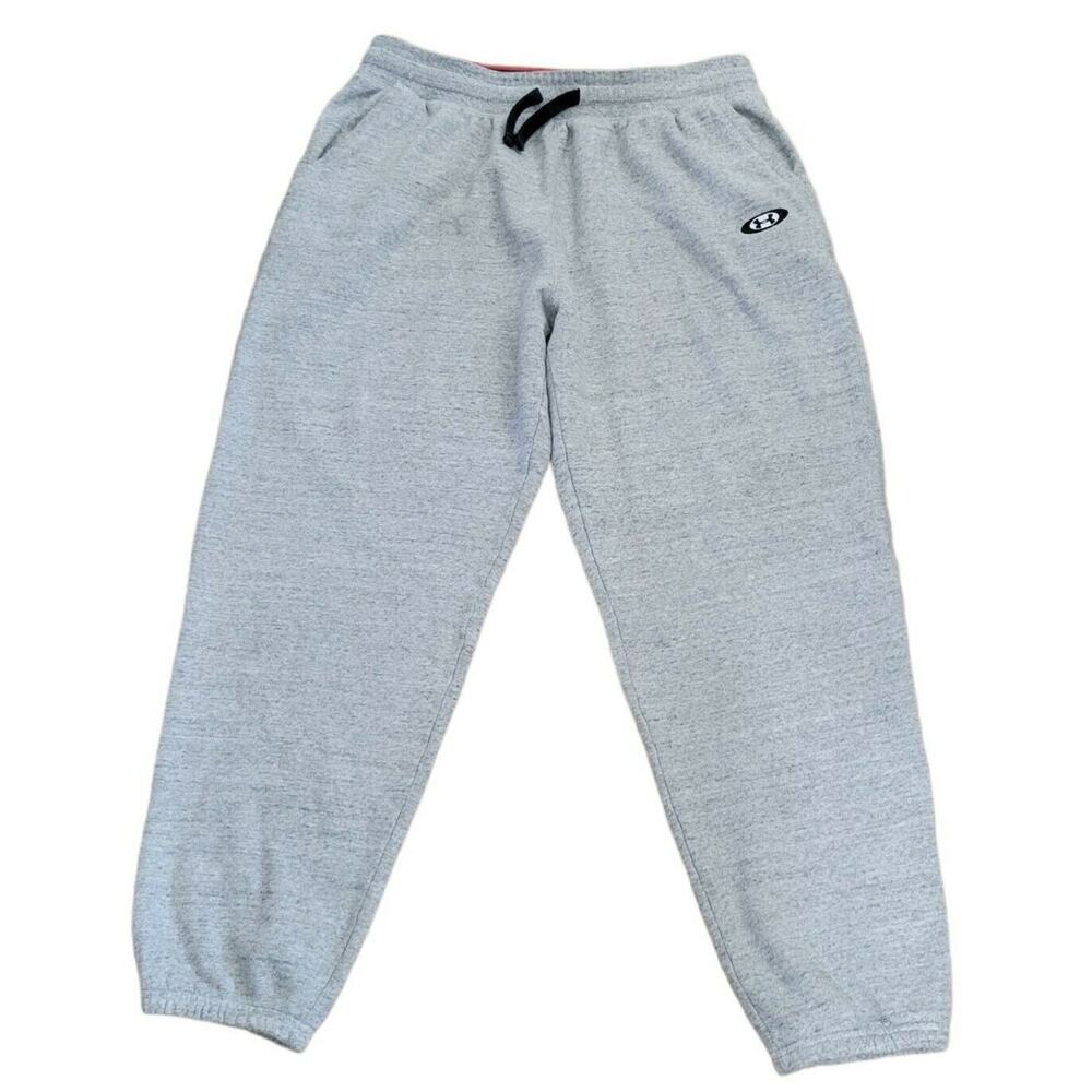 Under Armour Men's XL Gray Drawstring Waist Sweatpants with Pockets